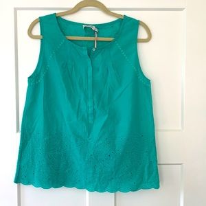 Vineyard Vines “Anguilla Fish” Eyelet Tank Top